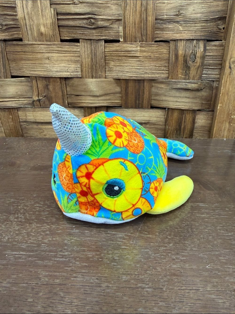 Cutetitos Pizzaitos Pineapplito Narwhalito Plush Animal Narwhal Stuffed Animal